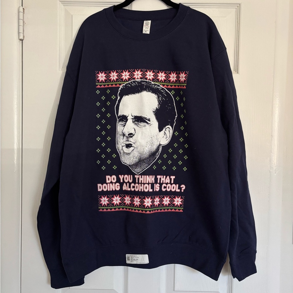 The Office Michael Scott Ugly Holiday Sweater